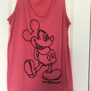 Preowned Disney Tank Top w/Mickey Size XL